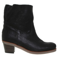 Shabbies Amsterdam Ankle boot in black 