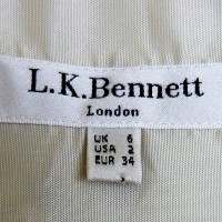 L.K. Bennett zijden jurk patroon