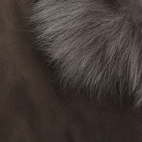 Karl Donoghue Fur waistcoat in grey