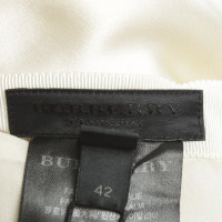 Burberry Skirt Silk in Cream