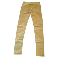Elisabetta Franchi Jeans aus Baumwolle in Gelb