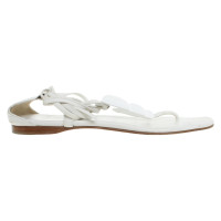 Hermès Sandalen in Weiß
