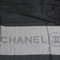 Chanel CHANEL MAXI ETOLE CACHEMIRE BLEU NUIT