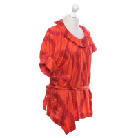 Vivienne Westwood Blouse shirt in orange / rust red