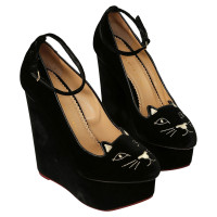 Charlotte Olympia Wedges in Black