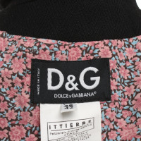 D&G Jacke/Mantel aus Wolle in Schwarz