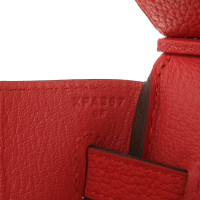Hermès Birkin Bag 40 Leer in Rood