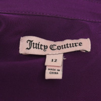 Juicy Couture camicetta di seta in viola