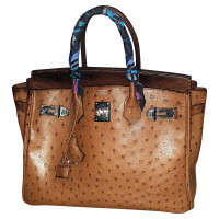 Hermès Birkin Bag 30 in pelle di struzzo