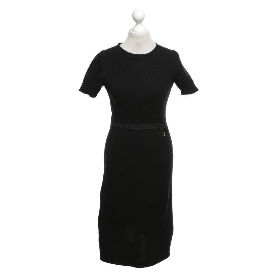Louis Vuitton Gebreide jurk in zwart