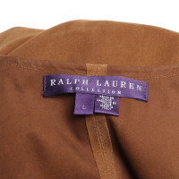 Ralph Lauren Lederweste in Braun