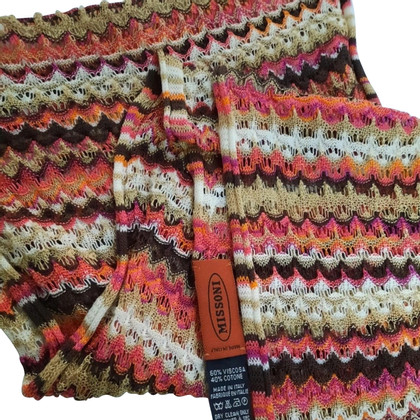 Missoni Echarpe/Foulard en Viscose en Orange