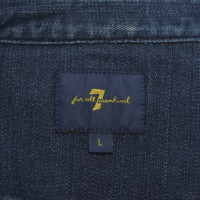 7 For All Mankind giacca di jeans con borchie