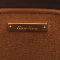 Miu Miu Handtasche in Braun