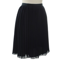 J. Crew Pleated skirt in blue