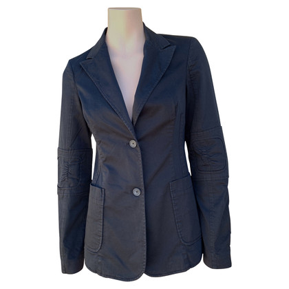 Costume National Jacket/Coat Cotton in Blue