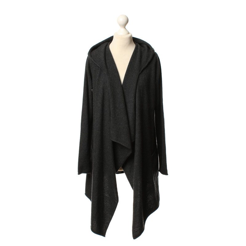 Other Designer Repeat - cashmere Cardigan with hood