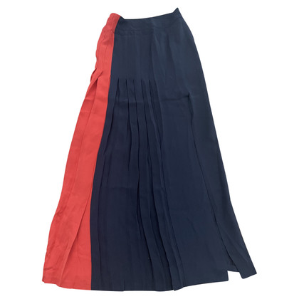 J. Mendel Skirt Silk in Blue