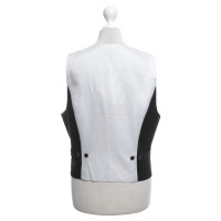Hobbs Vest in zwart / White