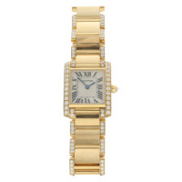 Cartier Armbanduhr mit Diamanten