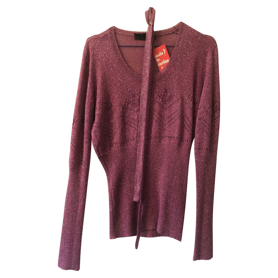 Moschino Love Tricot en Violet