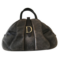 Christian Dior Saddle Bag Leer