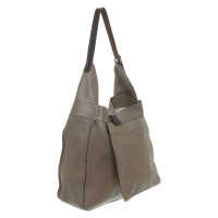 Hermès Leather handbag "Marwari GM" in taupe