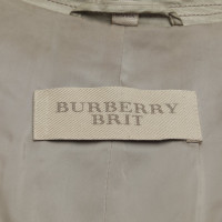 Burberry Jacke in Grau-Grün