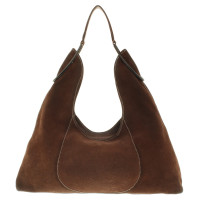 Furla Suede bag in brown