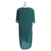 Comptoir Des Cotonniers Silk dress in green