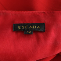 Escada Vestito in Lana in Rosso