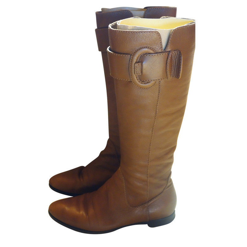 Sergio Rossi Boots in Brown