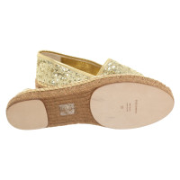 Dolce & Gabbana Slipper/Ballerinas in Gold