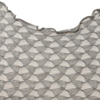 Armani Collezioni Shirt in licht grijs/wit