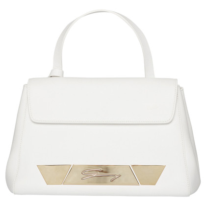 Genny Tote bag Leather in White