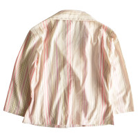 Burberry Striped wrap shirt