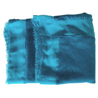 Riani Kasjmier sjaal met zijde blauw