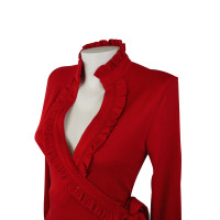 Diane Von Furstenberg robe rouge