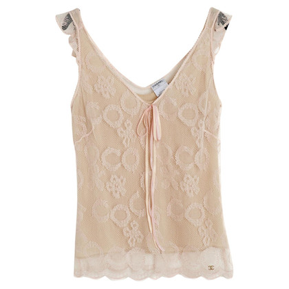 Chanel Top in Nude