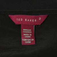 Ted Baker Abito in seta nero / crema