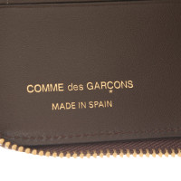 Comme Des Garçons Tasje/Portemonnee Leer in Bruin