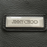 Jimmy Choo Shopper aus Leder in Schwarz