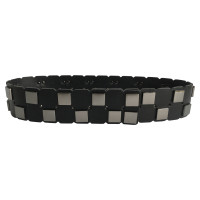 Karl Lagerfeld Leather belt with studs