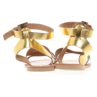 Other Designer Christina Fragista - Sandals in Gold