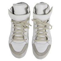 Isabel Marant Etoile Bessy Hip Hop Leather Sneakers