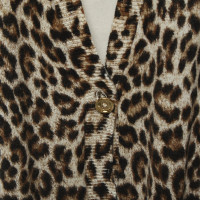 Michael Kors Strickjacke mit Leoparden-Muster