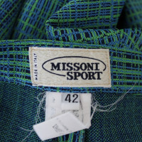 Missoni Pantaloni blu leggeri vintage di Missoni