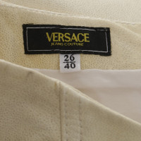 Versace Jupe en cuir