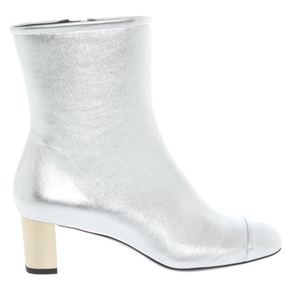 Mulberry Ankle boots Leather in Silvery
