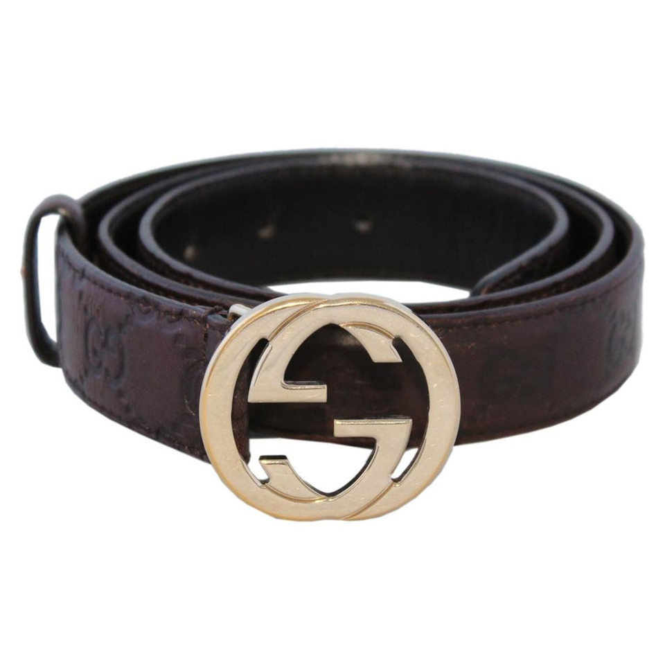 Gucci Leather belt - Buy Second hand Gucci Leather belt for €110.00